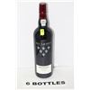 Image 1 : SIX 750ML BOTTLES OF SIX GRAPES RESERVE PORT 20%