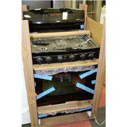 NEW BLACK GE PROFILE DUAL FUEL CONVECTION OVEN