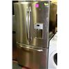 Image 1 : GE PROFILE BLACK & STAINLESS FRENCH DOOR FRIDGE