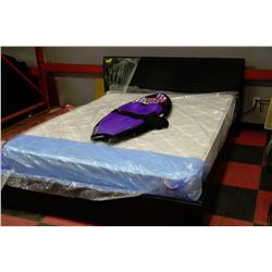 QUEEN SIZE BEDFRAME-MATTRESS NOT INCLUDED