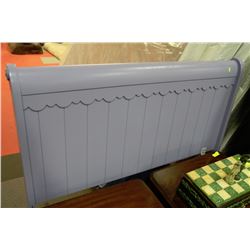 PURPLE DOUBLE SIZE HEADBOARD