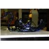 Image 1 : BLUE ART GLASS SWAN