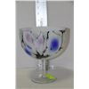Image 1 : BLUE AND WHITE ART GLASS CUP