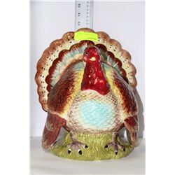 CERAMIC TURKEY ORNAMENT