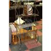 Image 1 : VINTAGE COLLAPSIBLE BAKER'S RACK