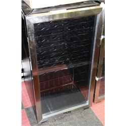 SUNBEAM BLACK & STAINLESS LEFT SWING WINE CHILLER