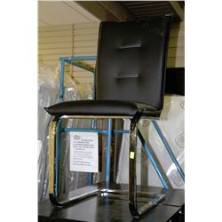 SIDECHAIR ON CHOICE: BLACK AND CHROME