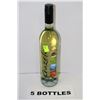 Image 1 : FIVE 750 ML BOTTLES OF GAZELA WHITE WINE 9%