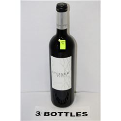 THREE 750 ML BOTTLES OF ETERNUM VITI WHITE