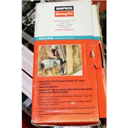 SIMPSON 2 1/2" X 0.162" STRUCTURAL CONNECTOR NAILS