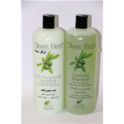 1 LITRE OLIVES BEST SHAMPOO WITH 1 LITRE BOTTLE