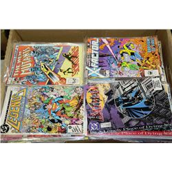 BOX OF 227 VINTAGE COMIC BOOKS
