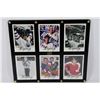 Image 1 : PLAQUE CASE WITH 6 COMMEMORATIVE WAYNE GRETZKY