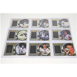 9 WAYNE GRETZKY CARDS