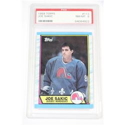 JOE SAKIC ROOKIE CARD - GRADED NM-MT 8