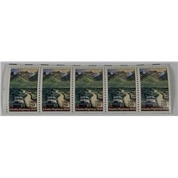 PACKAGE OF 5 ALASKA STAMPS