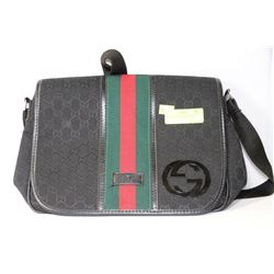 GUCCI REPLICA BLACK SHOULDER BAG
