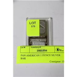 PAN AMERICAN 1 OUNCE SILVER BAR