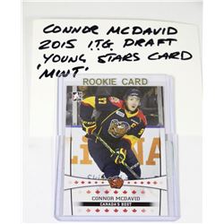 CONNOR MCDAVID 2015 - IT.G. DRAFT YOUNG STARS CARD