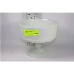 ESTATE MILK GLASS BOWL