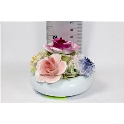 ESTATE PORCELAIN FLOWER ORNAMENT