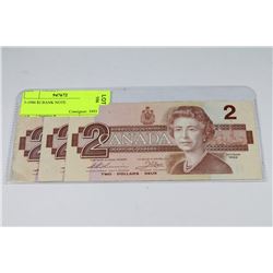 3-1986 $2 BANK NOTE