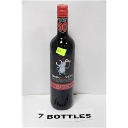 SEVEN 750 ML BOTTLES OF BESODEVINO RED WINE 13.5%