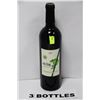 Image 1 : THREE 750 ML BOTTLES OF ECO-FROG 2010 MERLOT
