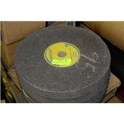 BOX OF NORTON CUTTING DISCS - 14X1-1/2X1-1/4