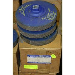 NORTON CUT-IN-SAUCERS - 7 X 1 X 5/8