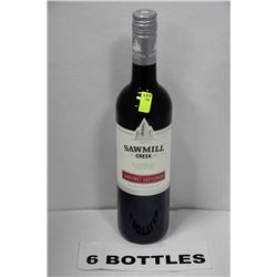 SIX ASSORTED WINES ON CHOICE