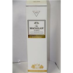 750 ML BOTTLE OF MACALLAN AMBER SCOTCH WHISKEY 40%