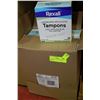 Image 1 : 12 BOXES OF 20-PACK REXALL TAMPONS
