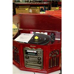 PHONO/CD/RADIO WITH REMOTE & MANUAL