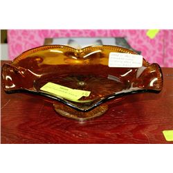 AMERICAN GLASS BOWL MADE IN 1850