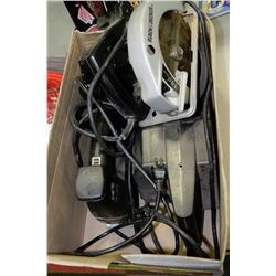 BLACK & DECKER DRILL, BELT SANDER, JIGSAW,