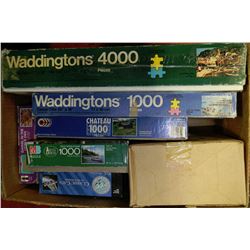 BOX OF PUZZLES