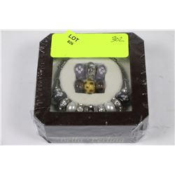 LADIES CHARM BRACELET BELLA PERLINA