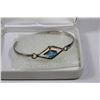 Image 1 : SILVER .925 & TURQUOISE BRACELET