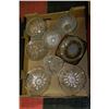 Image 1 : FLAT OF CRYSTAL & GLASS CANDY DISHES