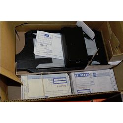 BOX W/ MANUAL MERCHANT CREDIT CARD