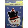 Image 1 : NEW FROSTY THE SNOWMAN COOKIE JAR IN