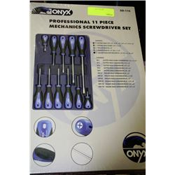 PROFESSIONAL 11 PIECE MECHANICS SCREWDRIVER SET