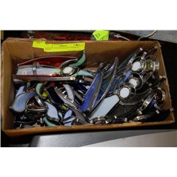 BOX OF STAINED GLASS ANGELS + BIRDS