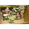 Image 1 : BOX OF 3 COLLECTIBLE FIGURINES