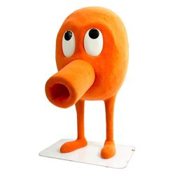 Full-size Stand-in Q*bert from Pixels