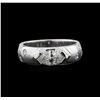 Image 1 : 0.83ct Diamond Ring - 14KT White Gold