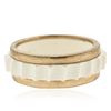 Image 4 : Marni Lily White Ridges Bangle Bracelet