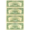 Image 2 : 1963 $5 Red Seal Bill Lot of 4