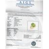 Image 3 : 14KT Yellow Gold 4.92ct Peridot and Diamond Ring